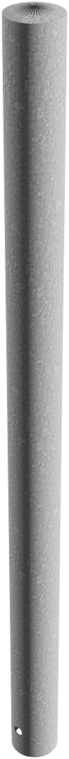 Absperrpfosten 'Bollard' Ø 76 mm, feststehend