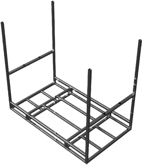 Modellbeispiel: Multipalette für Schrankenzäune und Fußplatten  (Art. 3b219v)