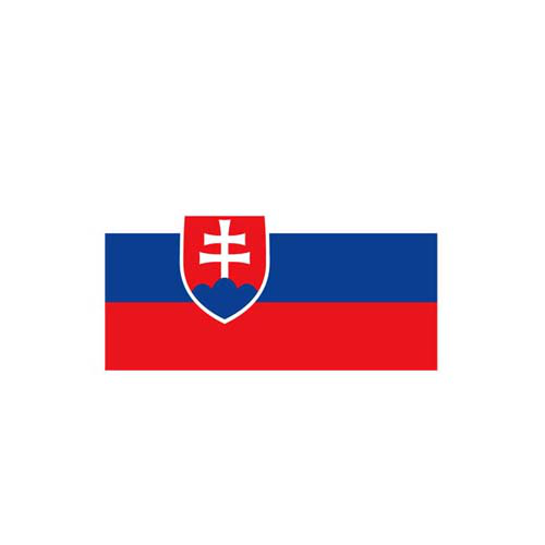Technische Ansicht: Technische Ansicht: Länderflagge Slowakei