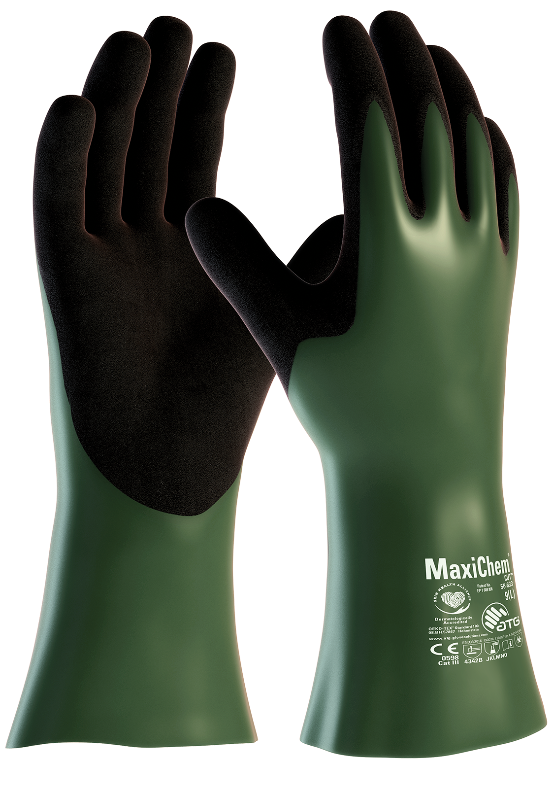 MaxiChem® Cut™ Chemikalienschutz-Handschuhe '(56-633)', 9 