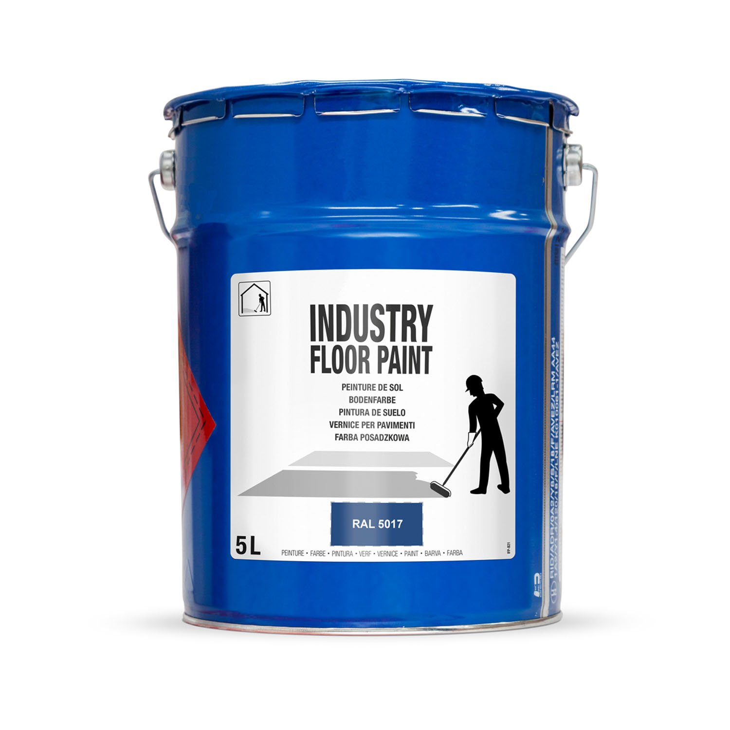 Modellbeispiel: Bodenmarkierungsfarbe -Industry Floor Paint- blau (Art. 41471.0001)