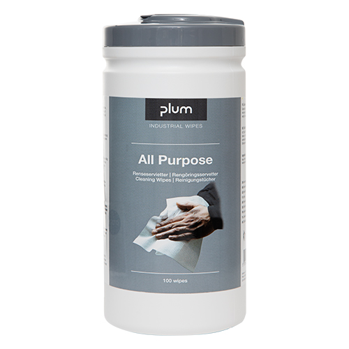 Modellbeispiel: PlumWipes -All Purpose- Reinigungstücher, 100er-Box (Art. 39940)