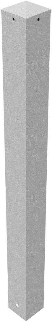 Modellbeispiel: Absperrpfosten -Bollard- 100 x 100 mm (Art. 40100)