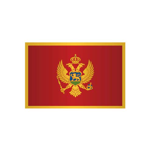 Länderflagge Montenegro
