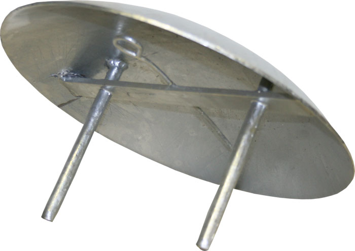 Geschwindigkeitshemmer 'Street Bump' aus Stahl, Ø 315 mm, Höhe 60 mm