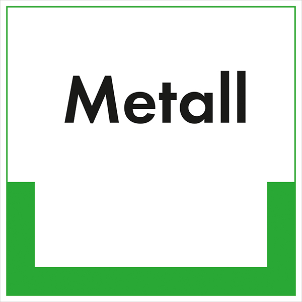 Modellbeispiel: Kennzeichnungsschild Metall (Art. 35.6729)