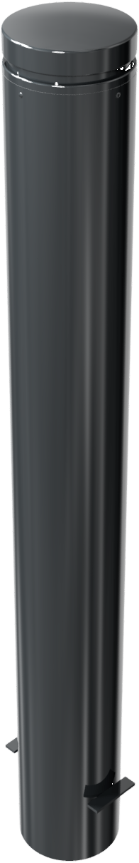 Modellbeispiel: Stilpoller Ø 152 mm mit Zierring (Art. 40155b)