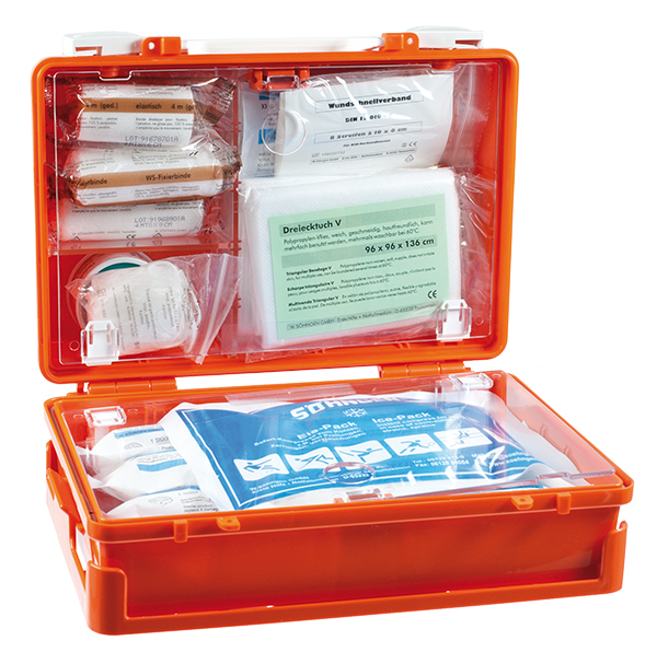 Modellbeispiel: Erste-Hilfe-Koffer -Quick CD-, Inhalt nach DIN 13157 (Art. st2004)