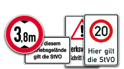 Verkehrsschilder (nicht StVO)