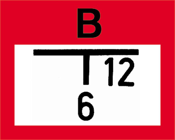 Modellbeispiel: Modellbeispiel: Hinweisschild auf einen Löschbrunnen für Saugbetrieb (Art. 11.2682)
