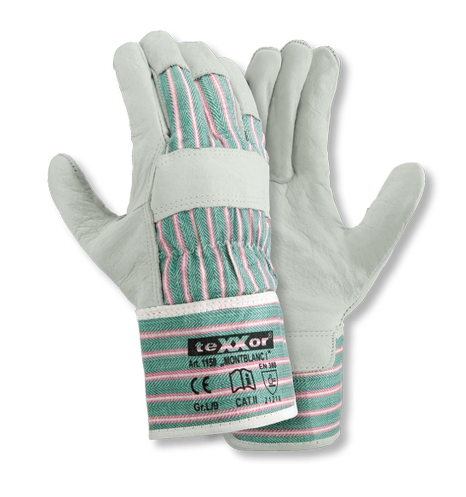teXXor® Rindvollleder-Handschuhe 'MONTBLANC I', 8 