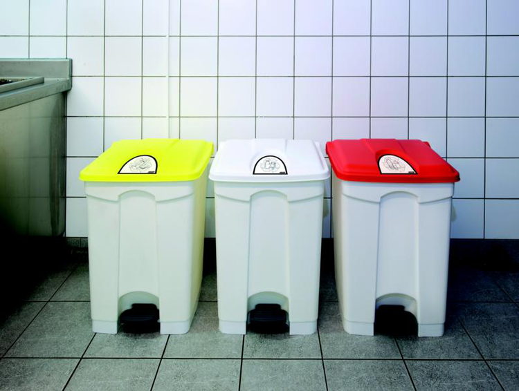 Anwendungsbeispiel: Abfallbehälter -Pro 11- ideal zur Abfalltrennung