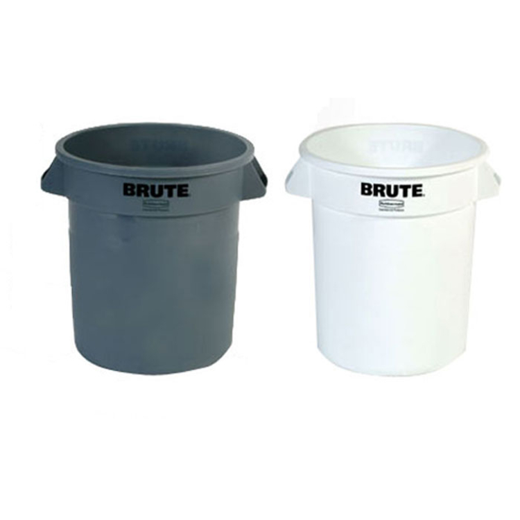 Modellbeispiele: Abfallcontainer -BRUTE-, Rubbermaid, Volumen 37,9 Liter (v.l. Art. 12460-01 und 12461-01)