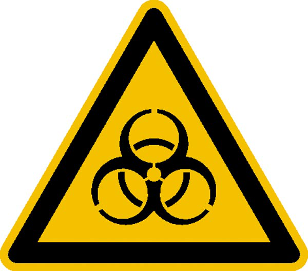 Modellbeispiel: Warnschild Warnung vor Biogefährdung (Art. 21.0232)