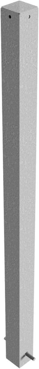 Absperrpfosten -Bollard- 70 x 70 mm