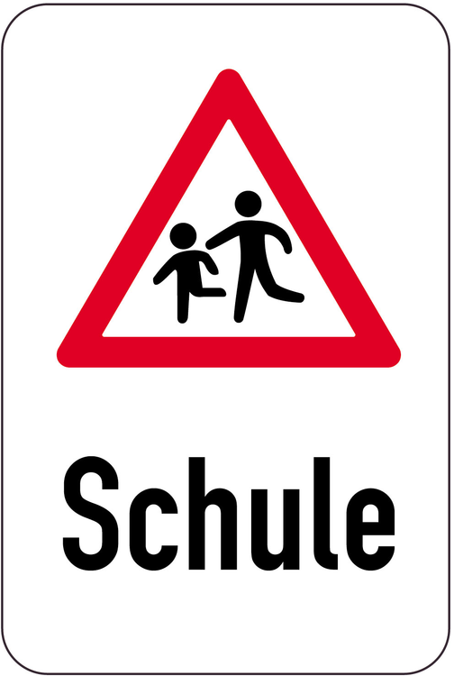 Sonderschild, Schule, 400 x 600 mm