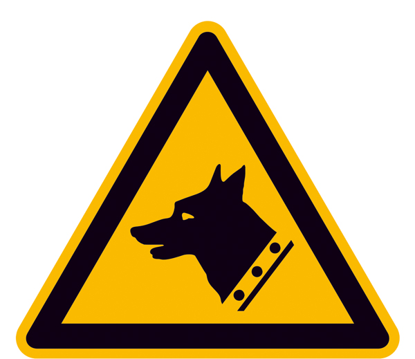 Modellbeispiel: Warnschild Warnung vor Wachhund (Art. 21.a8240)