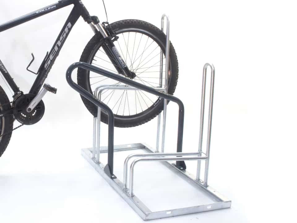Fahrradständer Anlehnparker 'B-Bike', einseitig, 2 Stk., 400 mm