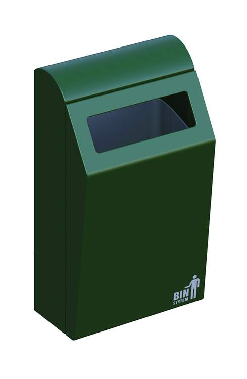 Modellbeispiel: Abfallbehälter -BINsystem- 50 Liter in grün (Art. 35830)