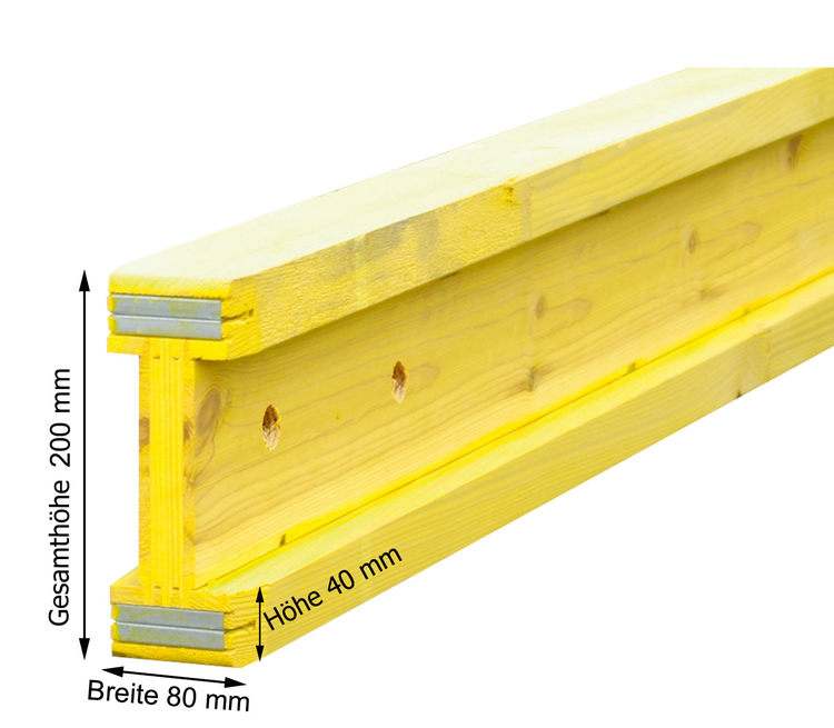 Holzschalungsträger -H20- ohne Endkappen 