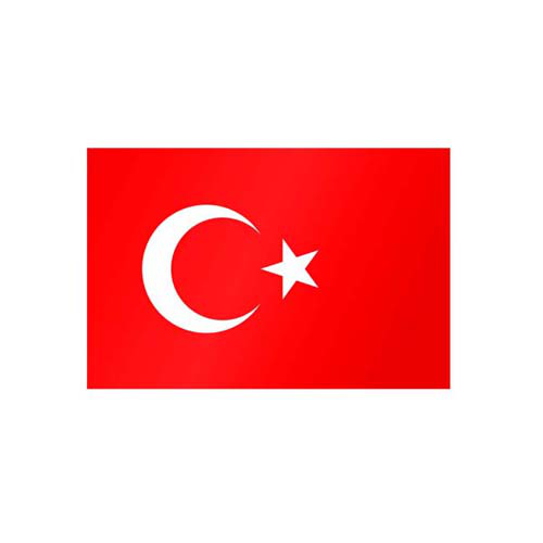 Technische Ansicht: Technische Ansicht: Länderflagge Türkei