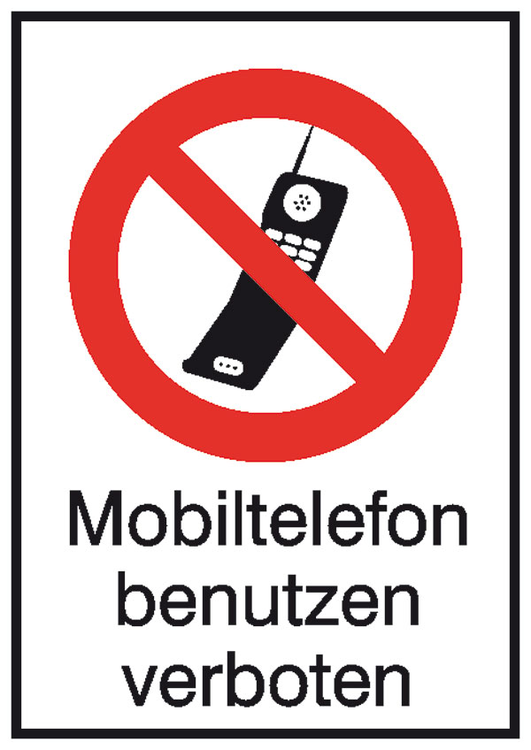 Modellbeispiel: Mobiltelefon benutzen verboten (Art. 21.1056)