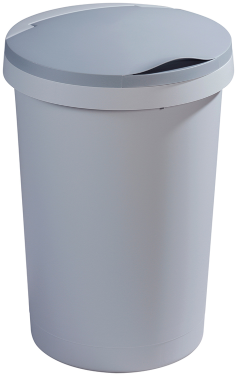Modellbeispiel:  Abfallbehälter -Twinga-, 45 Liter, mit Klappdeckel (Art. 35869)