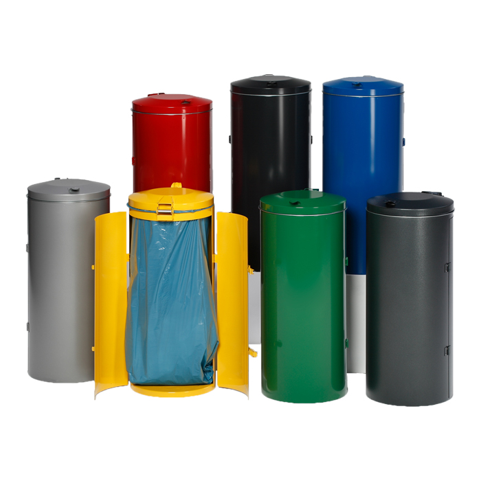 Anwendungsbeispiel: Müllsackständer -Cubo Fausto- verschiedene Farben (vl.: Art. 16897, 16898, 16901, 16902, 16900, 16899, 16903)