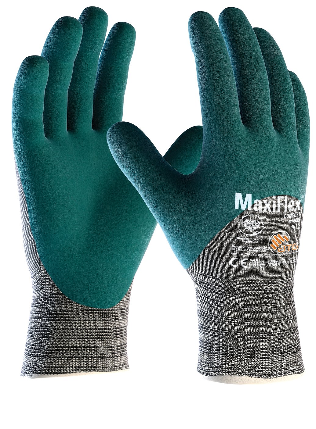 MaxiFlex® Comfort™ Baumwoll-/Nylon-Strickhandschuhe '(34-925)', 9 