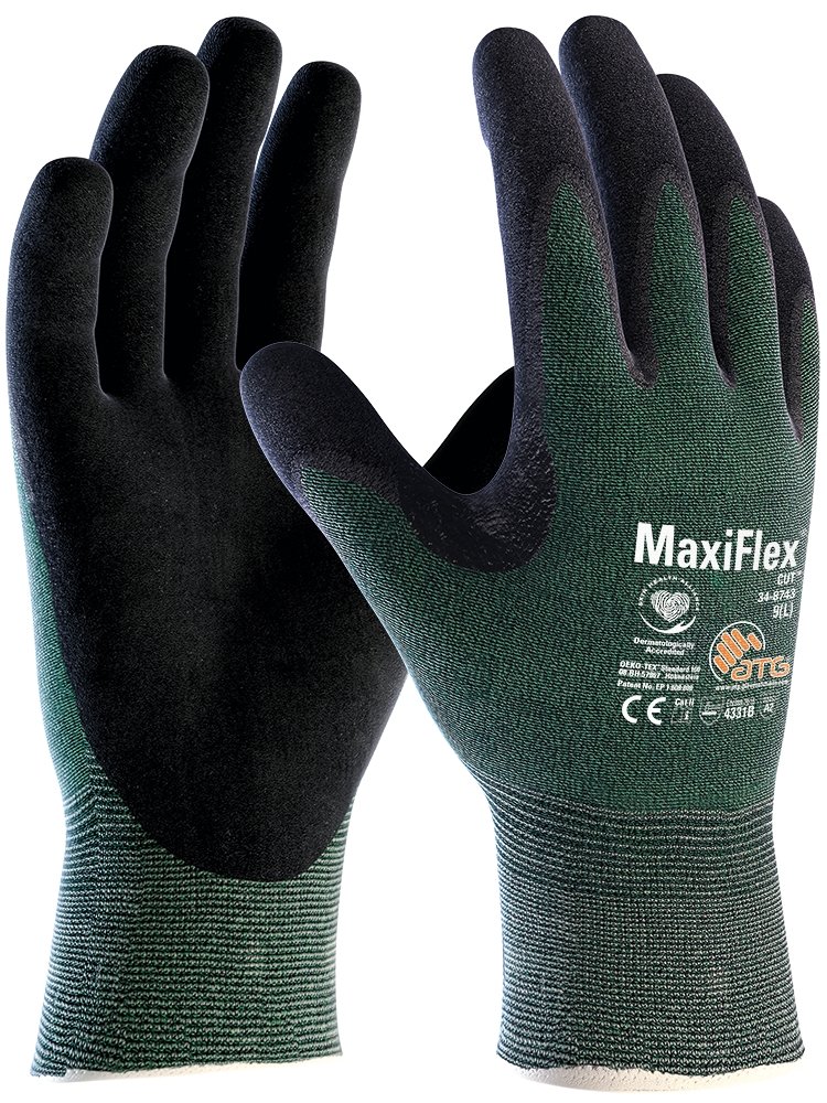 MaxiFlex® Cut™ Nylon-Strickhandschuhe '(34-8743 HCT), SB-Verpackung', 6 