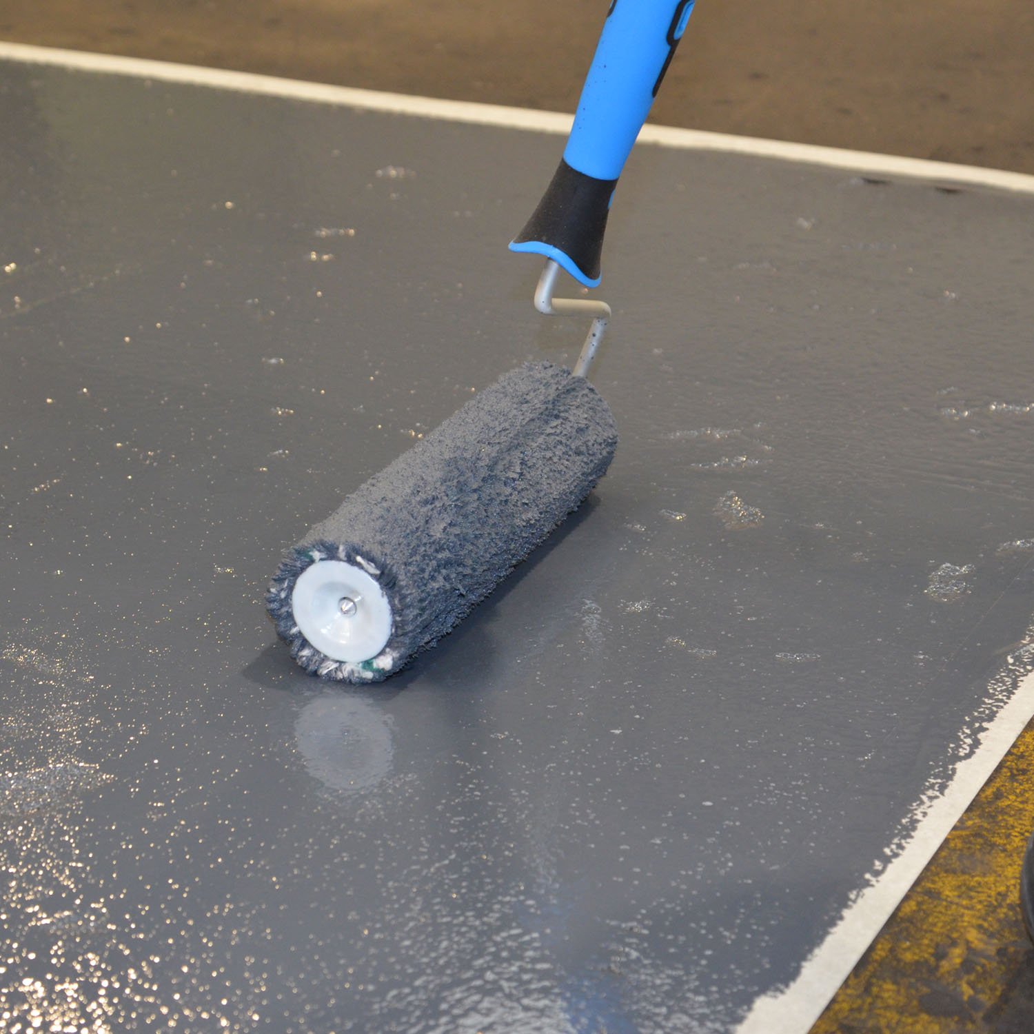 Bodenmarkierungsfarbe 'Industry Floor Paint Anti-Rutsch', gelb