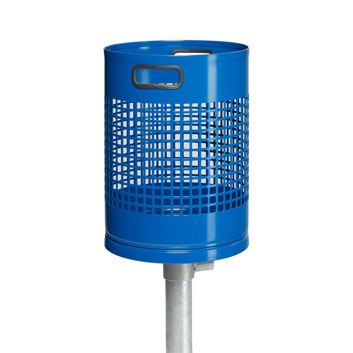 Modellbeispiel: Abfallbehälter -Cubo Jorge- Volumen: 30 Liter, in blau (Art. 17014)