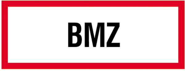 Modellbeispiel: Hinweisschild,  Brand-Melder-Zentrale BMZ (Art. 21.2500)