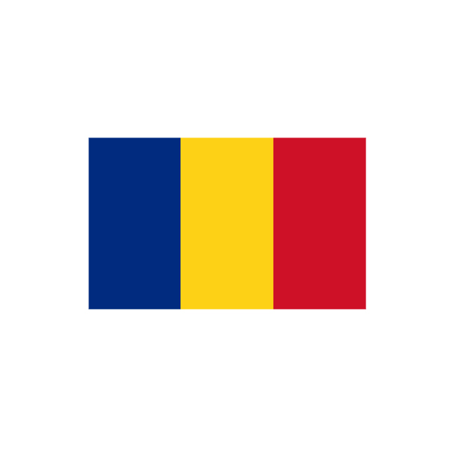 Technische Ansicht: Technische Ansicht: Länderflagge Rumänien