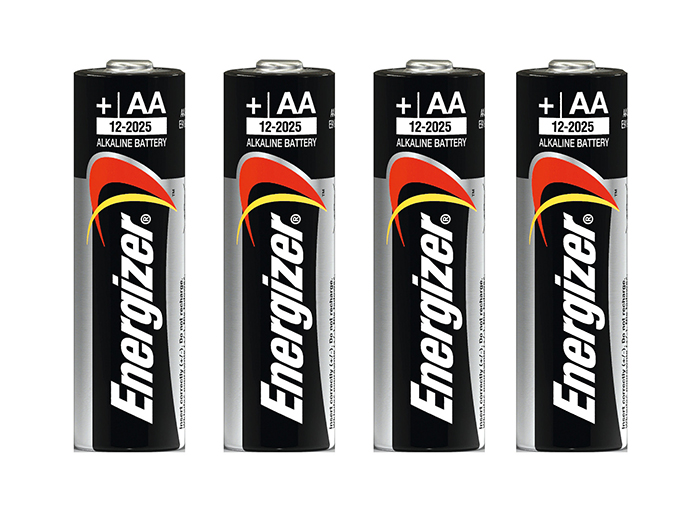 Modellbeispiel: Modellbeispiel: Energizer Alkaline Batterie, AA/Mignon, 1,5 V VPE 4 Stk.  (Art. 37551)