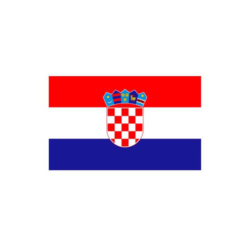 Technische Ansicht: Technische Ansicht: Länderflagge Kroatien