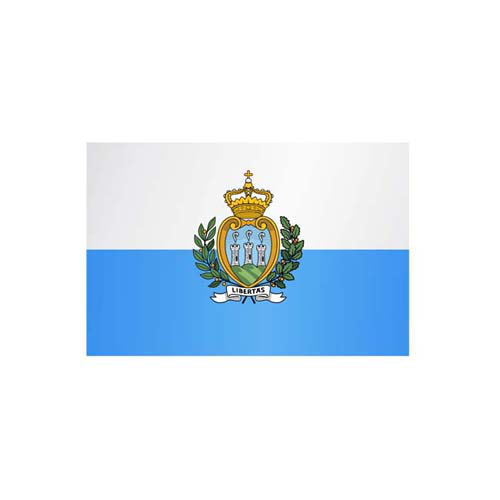 Technische Ansicht: Technische Ansicht: Länderflagge San Marino
