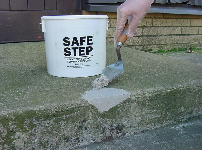 Epoxid Reparatur 'SAFE STEP', 5 kg, Aushärtung nach 24 Std., für Innen- und Außenbereich