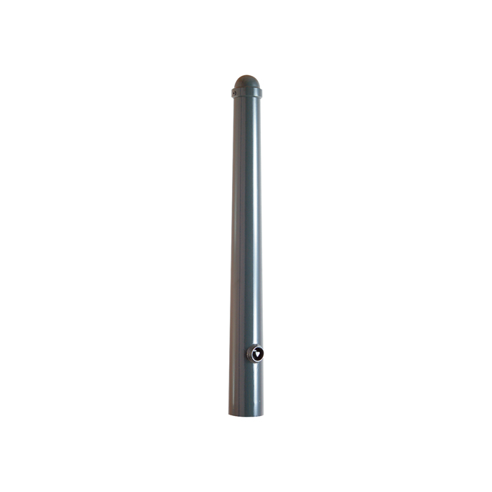 Modellbeispiel: Stilpoller konisch Ø 102/76 mm, herausnehmbar, mit Dreikantverschluss (Art. 40102fb)