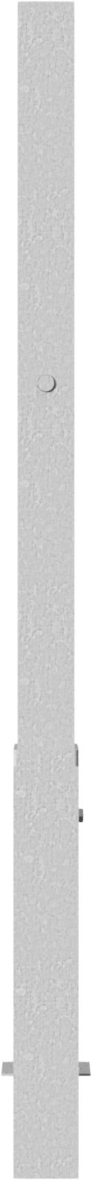 Absperrpfosten -Bollard- 70 x 70 mm, mit Dreikantverschluss