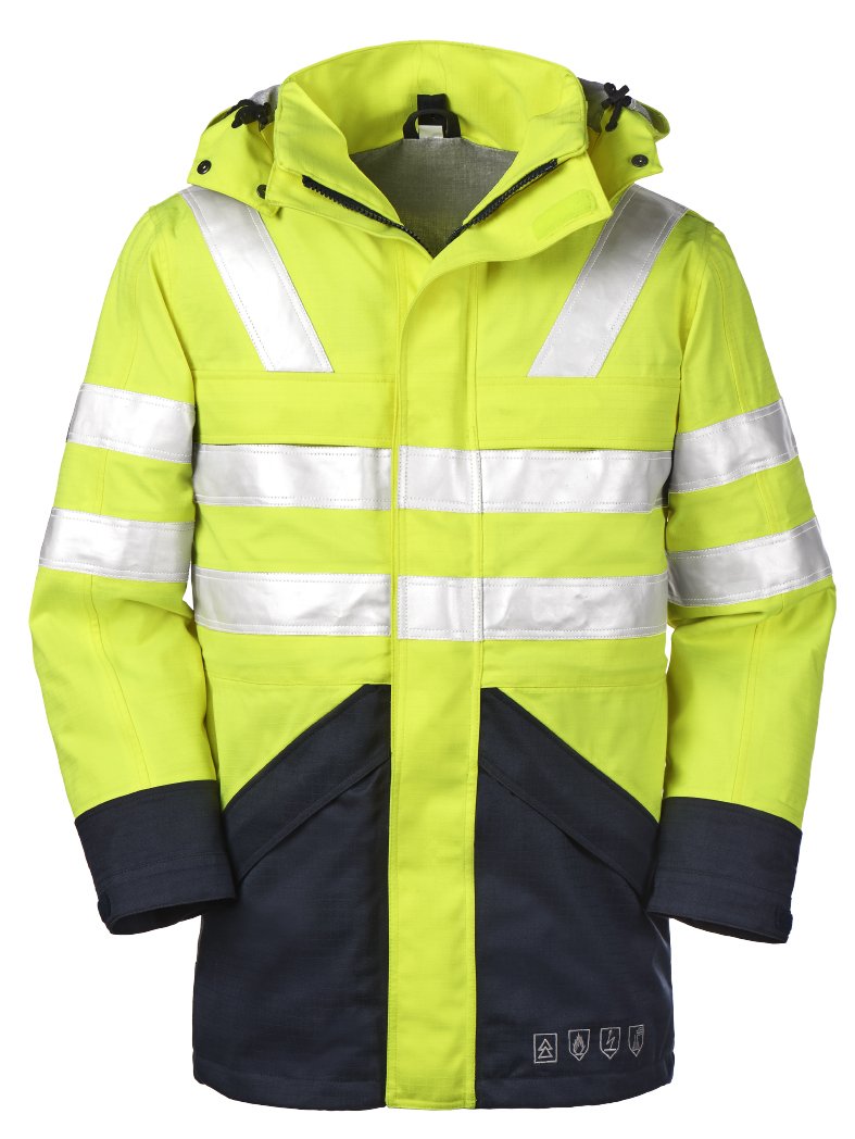 4PROTECT® Multinorm-Warn-Wetterschutz-Jacke EDMONTON, XL