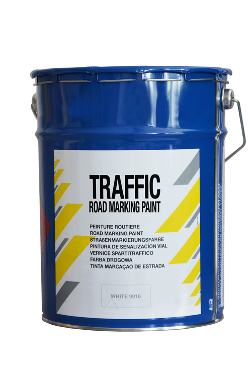 Modellbeispiel: Straßenmarkierfarbe -Traffic Paint- 5 kg weiß (Art. 35891)