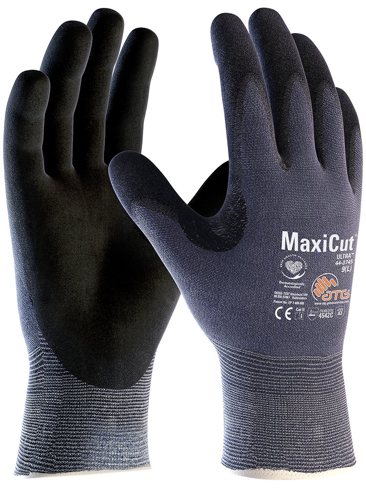 MaxiCut® Ultra™ Nylon-Strickhandschuhe '(44-3745 HCT), SB-Verpackung', 6 