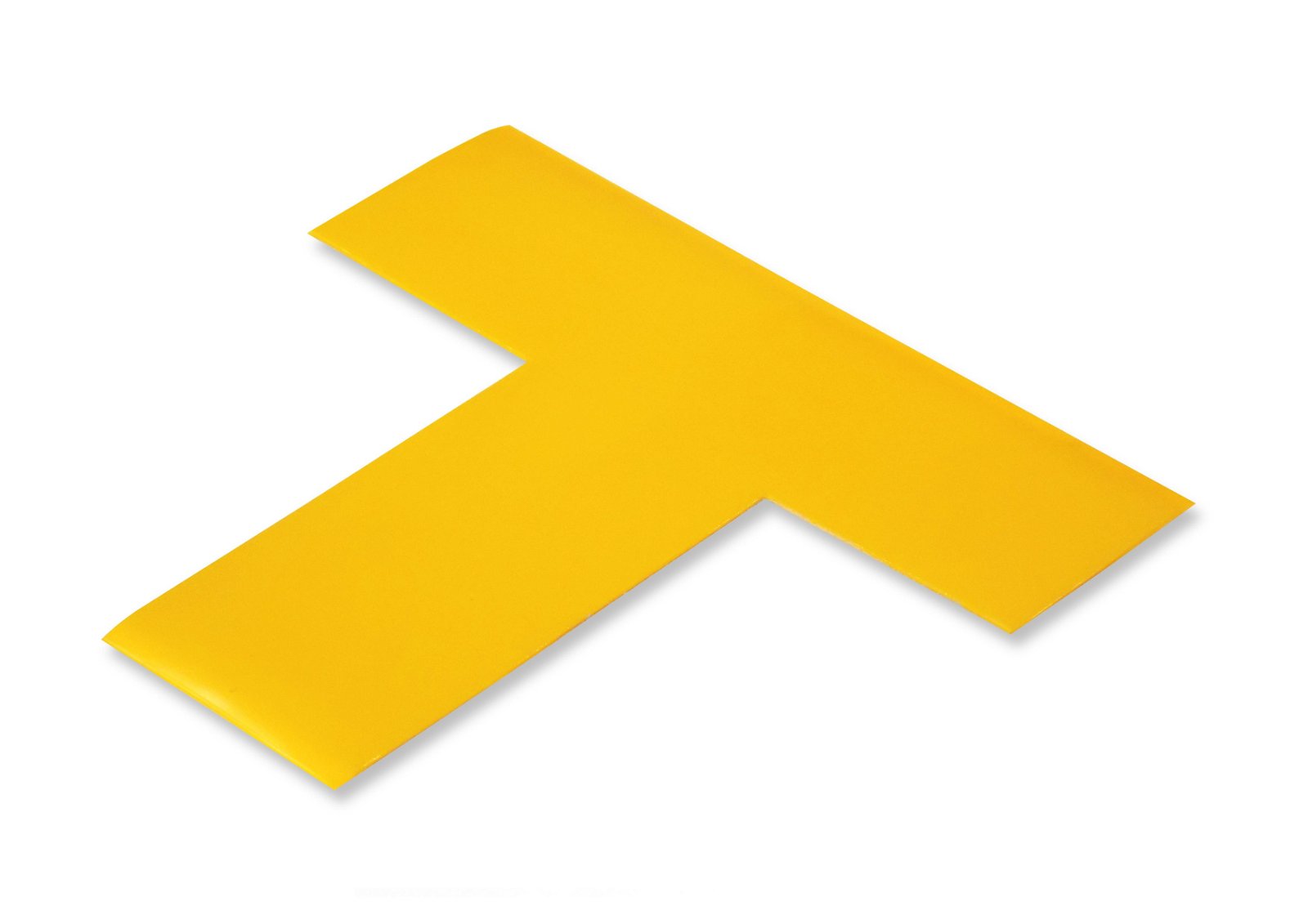 Modellbeispiel: Lagerplatzkennzeichnung 'T-Stück', gelb, VPE 10 Stück (Art. 60022.0001)