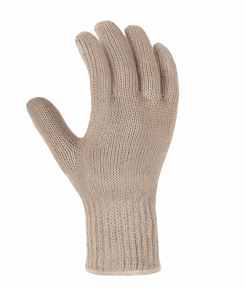 teXXor® Grobstrick-Handschuhe 'BAUMWOLLE/POLYESTER', rohweiß, 11 