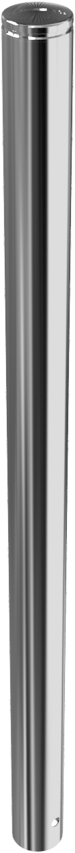 Modellbeispiel: Absperrpfosten -Bollard-, mit Ziernut (Art. 4272)