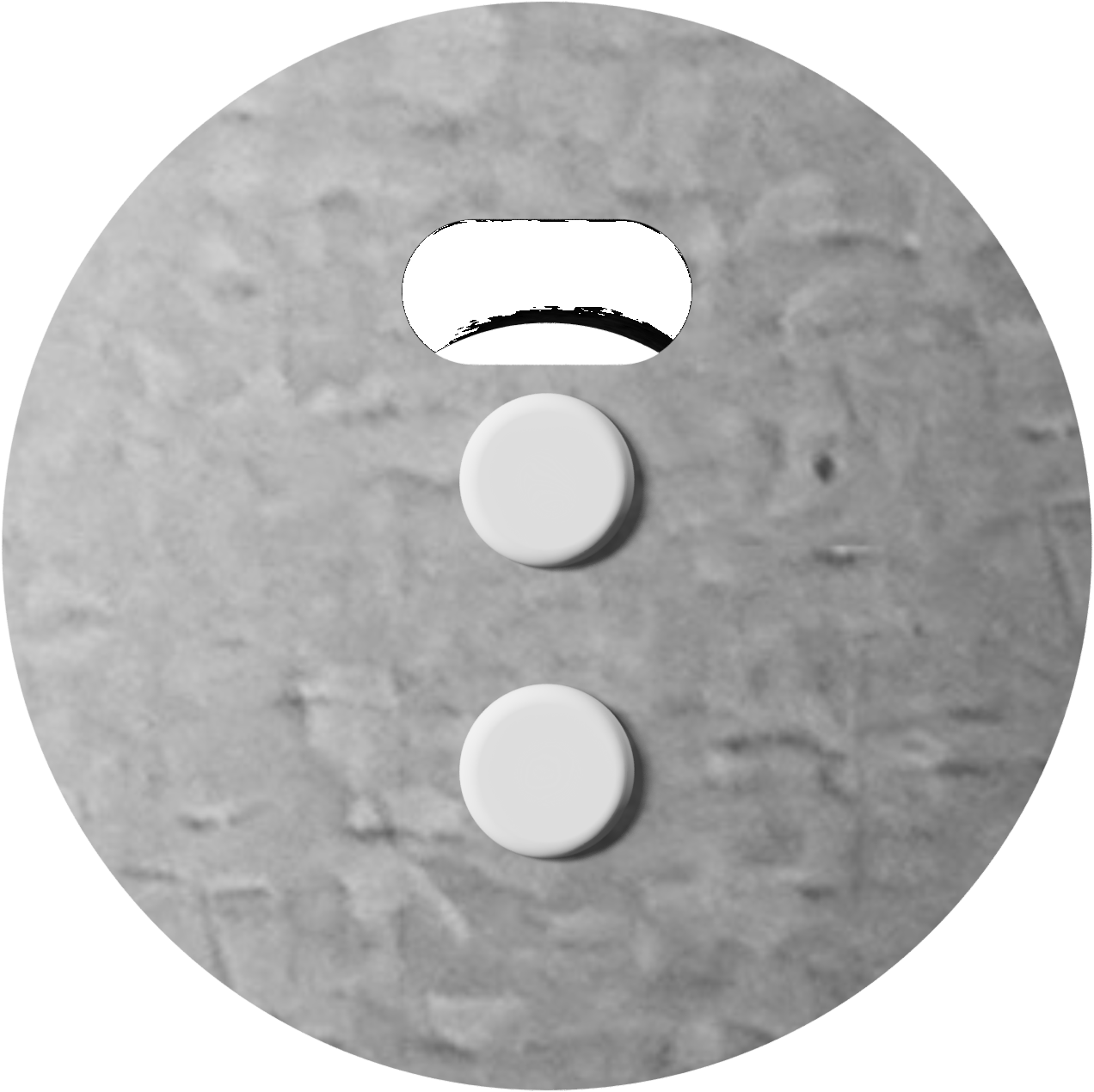 Abdeckkappe für Bodenhülse mit Federverschluss Ø 60 mm