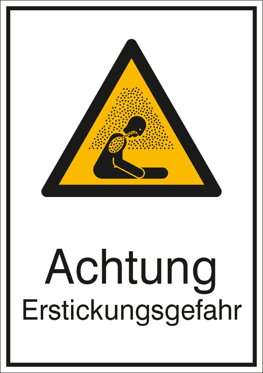 Modellbeispiel: Kombischild Warnung vor Erstickungsgefahr (Art. 21.a8335)