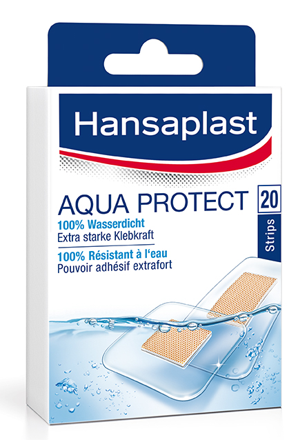 Modellbeispiel: Pflaster Hansaplast® Aqua Protect (Art. 29015)