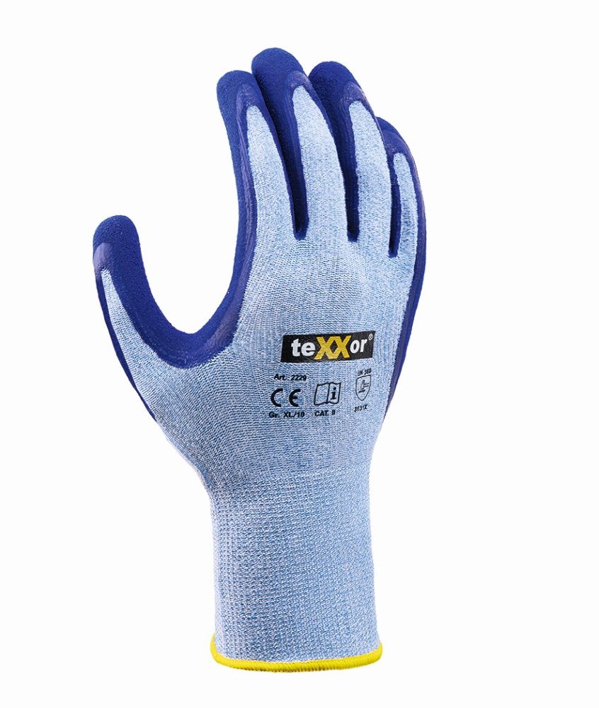 teXXor® Polyester-Strickhandschuhe 'LATEX', 11 